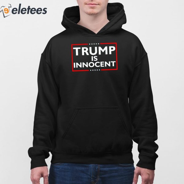 American Islandman Trump Is Innocent Shirt
