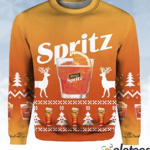 Aperol Spritz Ugly Christmas Sweater 2