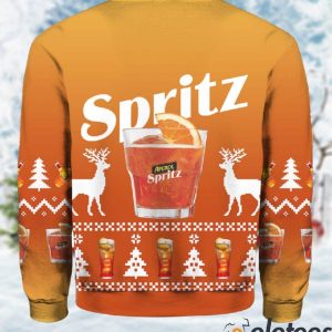 Aperol Spritz Ugly Christmas Sweater 3