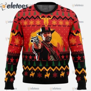 Arthur Morgan Red Dead Redemption Ugly Christmas Sweater