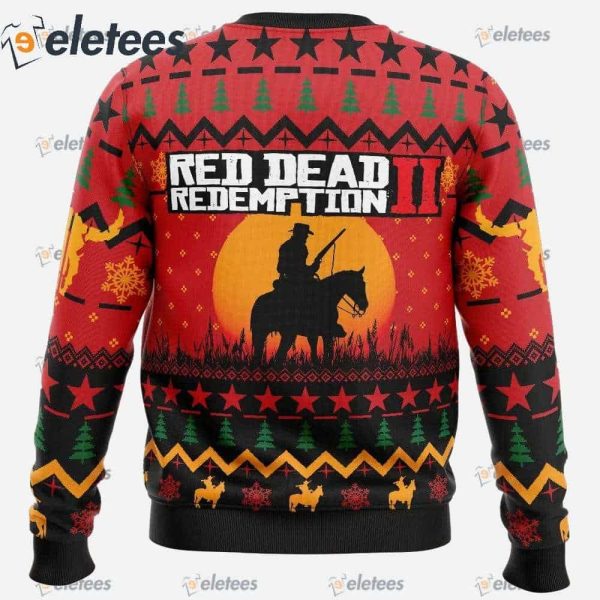 Arthur Morgan Red Dead Redemption Ugly Christmas Sweater