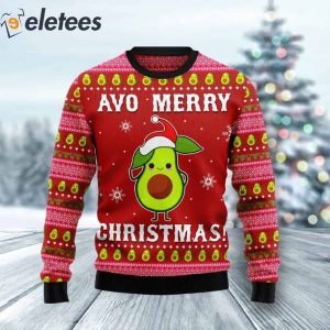 Avo Merry Christmas Christmas Sweater