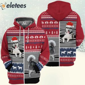 Awesome Husky Christmas 3D Full Print Shirt 3