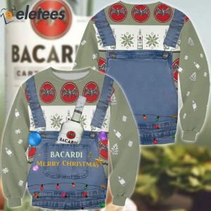 Bacardi Merry Christmas 3D Full Print Shirt 2