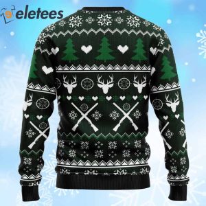 Bear Hunting and Beer Ugly Christmas Sweater 2