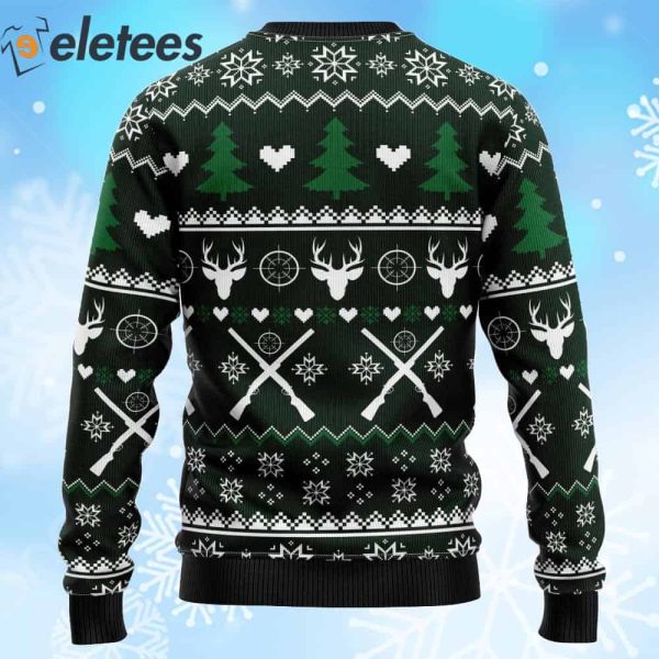 Bear Hunting and Beer Ugly Christmas Sweater