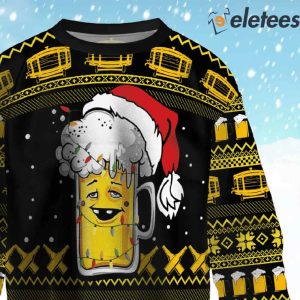 Beer Santa Ugly Christmas Sweater 2