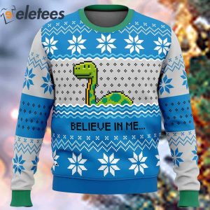 Believe In Me Christmas Sweater1