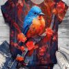 Bird Flower Shirt