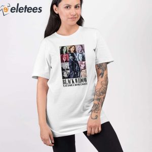 Black Widow Natasha Romanoff The Eras Tour Shirt 4