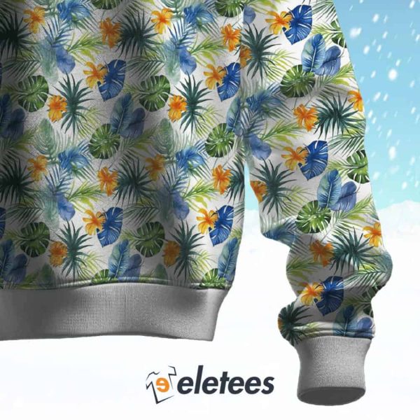 Blossoms & Palms Ensemble Ugly Christmas Sweater