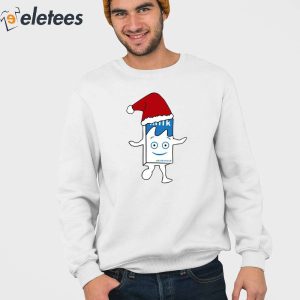 Blur Milk Carton Christmas Shirt 2