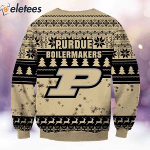 Boilermakers Grnch Christmas Ugly Sweater 4