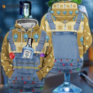 Bombay Sapphire Merry Christmas 3D Full Print Shirt 3