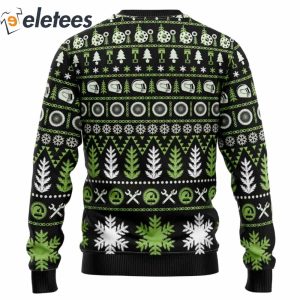 Braaap Cruiser Motorcycle Ugly Christmas Sweater1