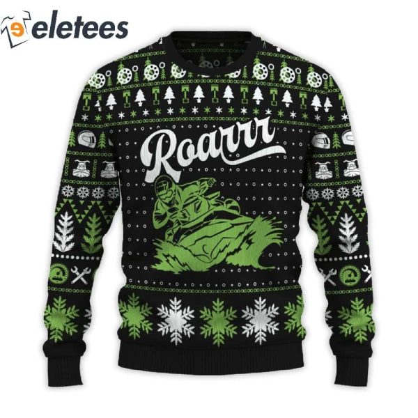 Braaap Jetki Ugly Christmas Sweater