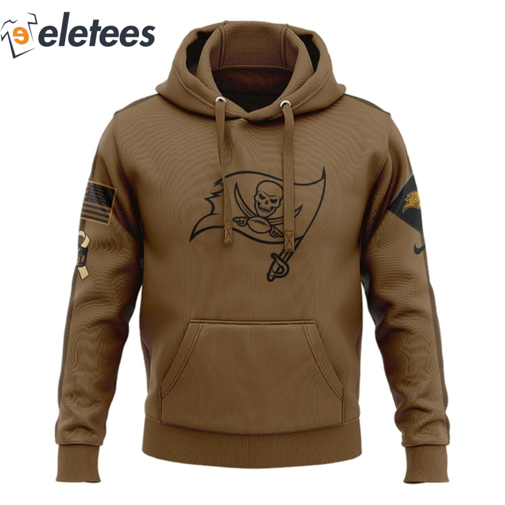 Buccaneers shop military hoodie