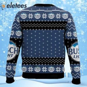 Busch Light Beer Merry Christmas Ugly Sweater 2
