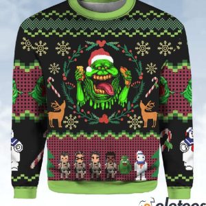 Bustin Christmas Ghostbusters Xmas Ugly Sweater 2