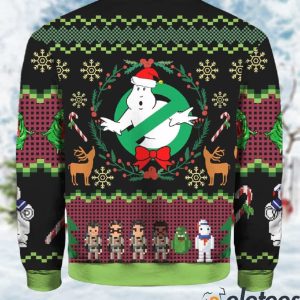 Bustin Christmas Ghostbusters Xmas Ugly Sweater 3