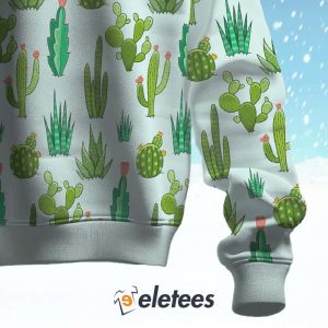 Cactus Ugly Christmas Sweater 3