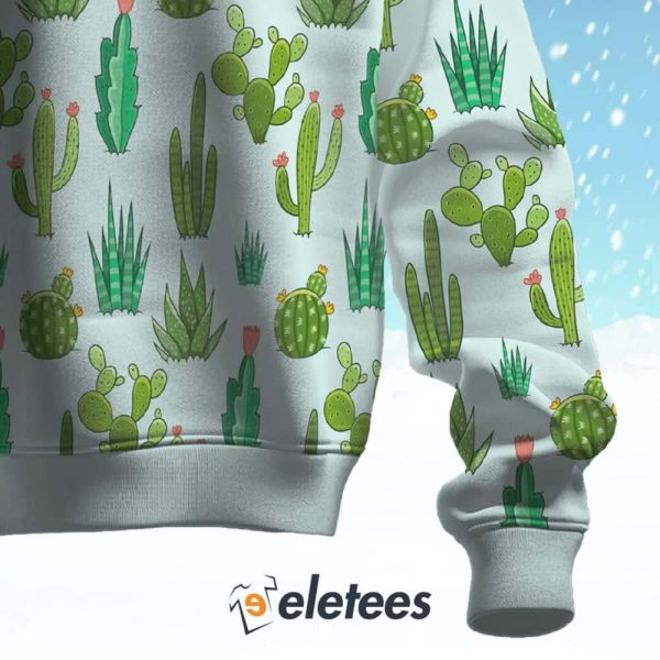 Cactus Ugly Christmas Sweater