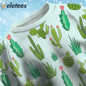 Cactus Ugly Christmas Sweater 4