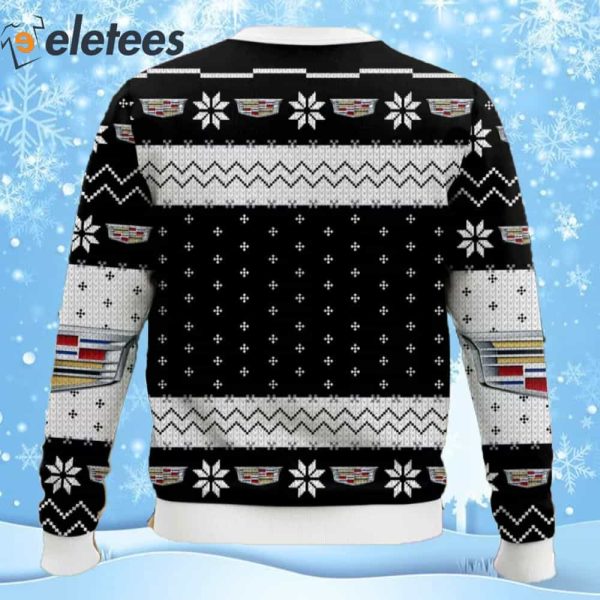 Cadillac Merry Christmas Ugly Sweater