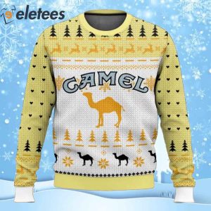 Camel 2025 christmas sweater