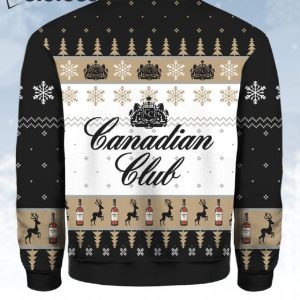 Canadian Club Whisky Ugly Christmas Sweater 3