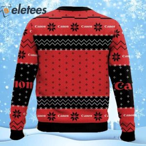 Canon Camera Brands Ugly Christmas Sweater 2