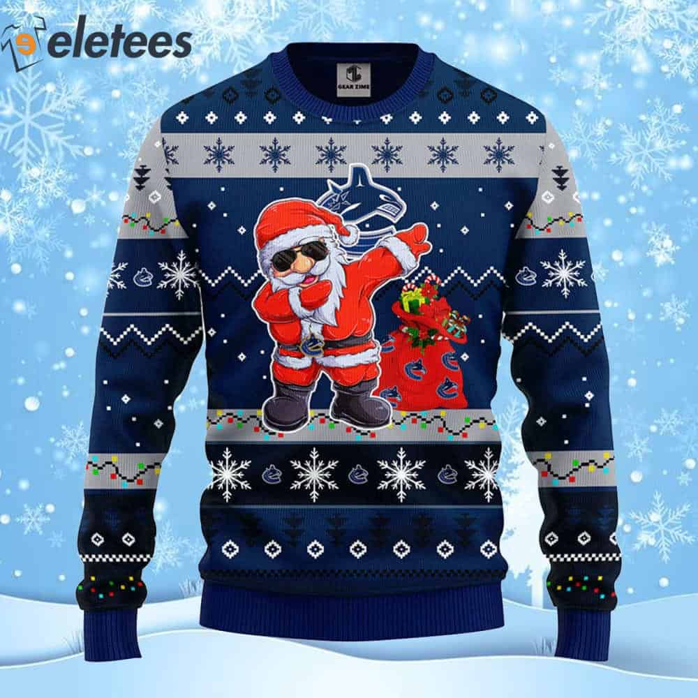 Canucks ugly clearance christmas sweater