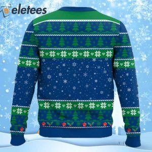 Canucks Hockey Grnch Ugly Christmas Sweater 2