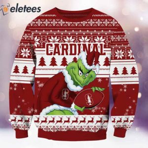 Cardinal Grnch Christmas Ugly Sweater