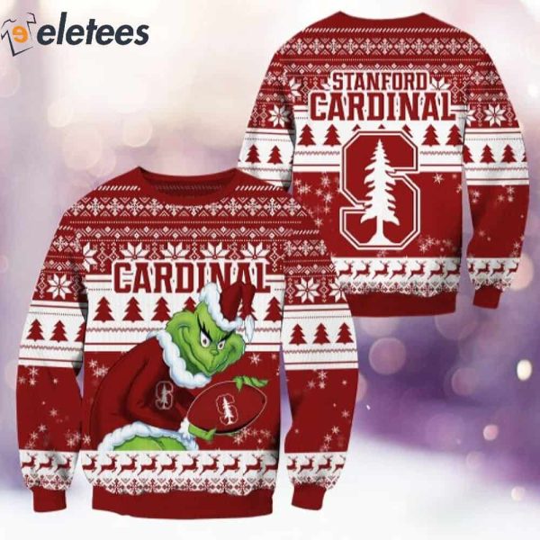 Cardinal Grnch Christmas Ugly Sweater