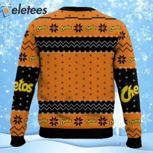 Cheetos Snack Brand Ugly Christmas Sweater 2