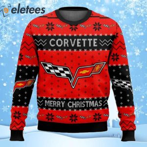 Chevrolet Corvette Ugly Christmas Sweater