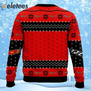 Chevrolet Corvette Ugly Christmas Sweater 2