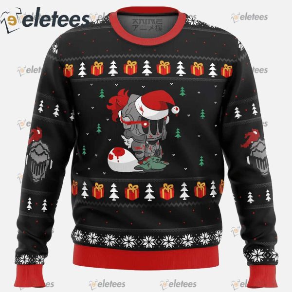 Chibi Slayer Goblin Slayer Ugly Christmas Sweater