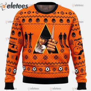 Christmas Alex A Clockwork Orange Ugly Christmas Sweater