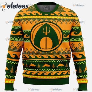 Christmas Aquaman DC Comics Ugly Christmas Sweater