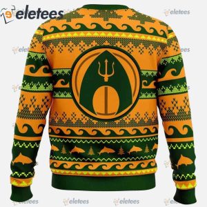 Christmas Aquaman DC Comics Ugly Christmas Sweater1