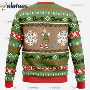 Christmas Doug Nickelodeon Ugly Christmas Sweater1