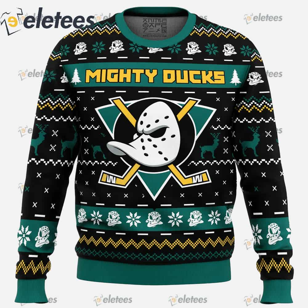 Christmas Ducks The Mighty Ducks Ugly Christmas Sweater