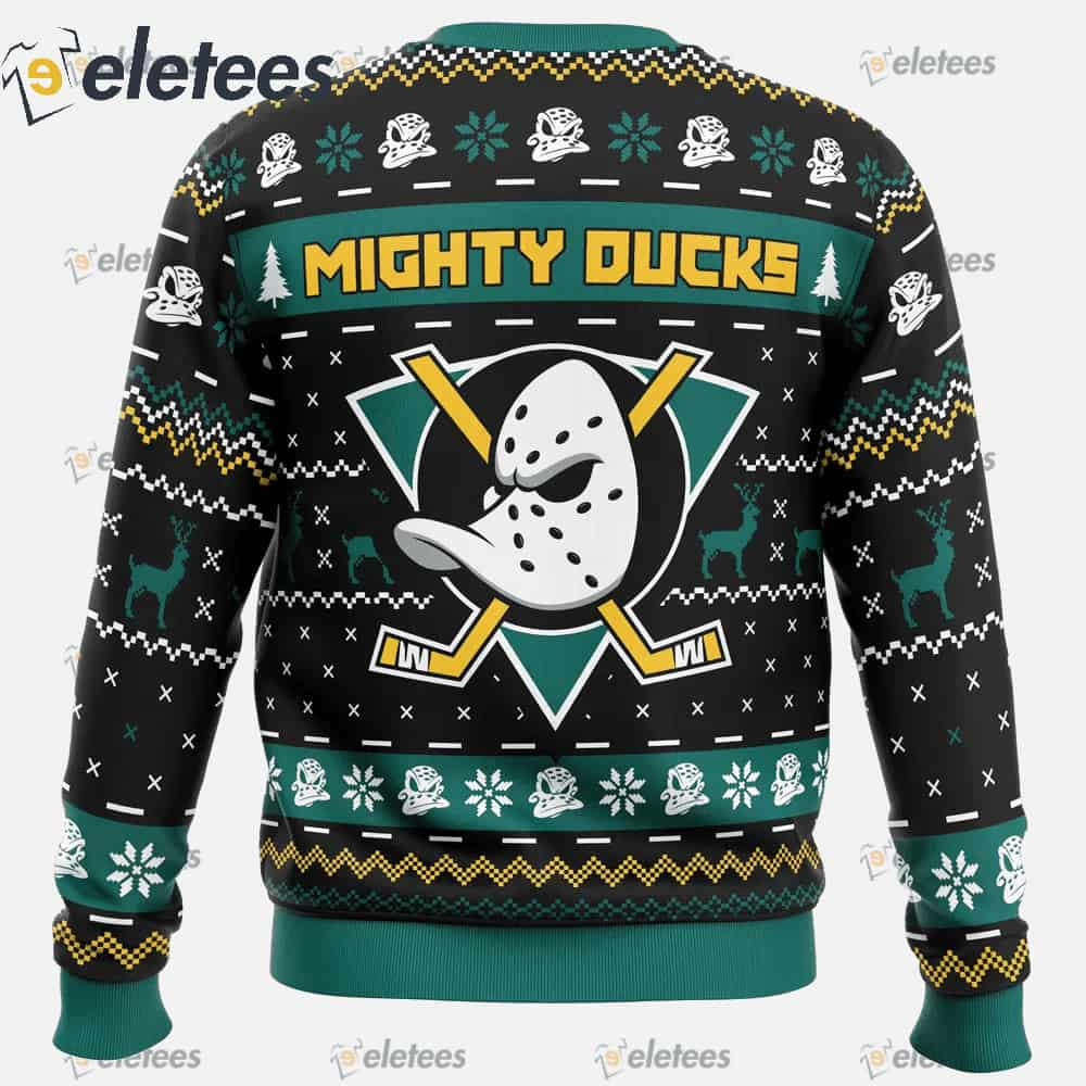 Christmas Ducks The Mighty Ducks Ugly Christmas Sweater