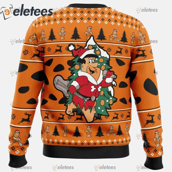 Christmas Fred The Flintstones Ugly Christmas Sweater