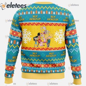 Christmas Hey Arnold! Nickelodeon Ugly Christmas Sweater1