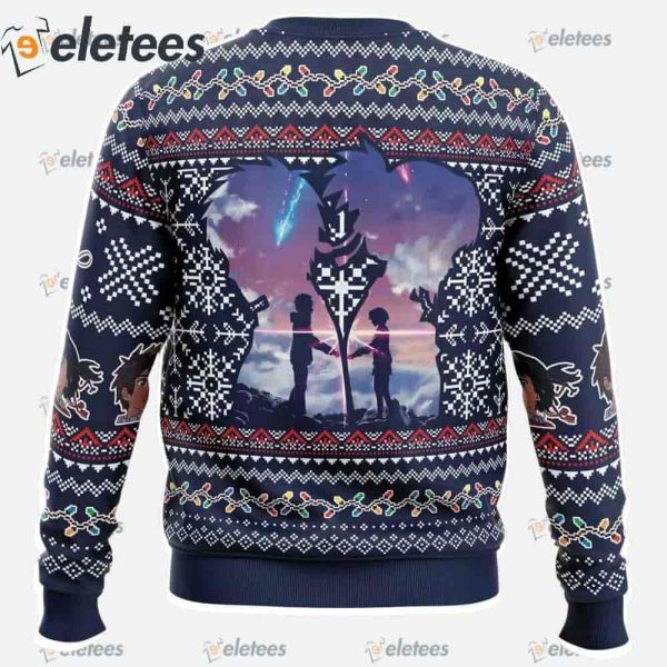 Christmas Kimi No Nawa Your Name Ugly Christmas Sweater