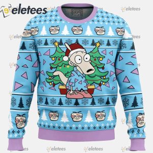 Christmas Rocko Rockos Modern Life Ugly Christmas Sweater