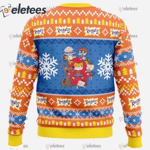 Christmas Rugrats Nickelodeon Ugly Christmas Sweater1